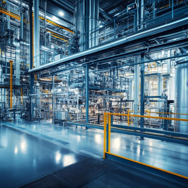 Clean industrial manufacturing facility
